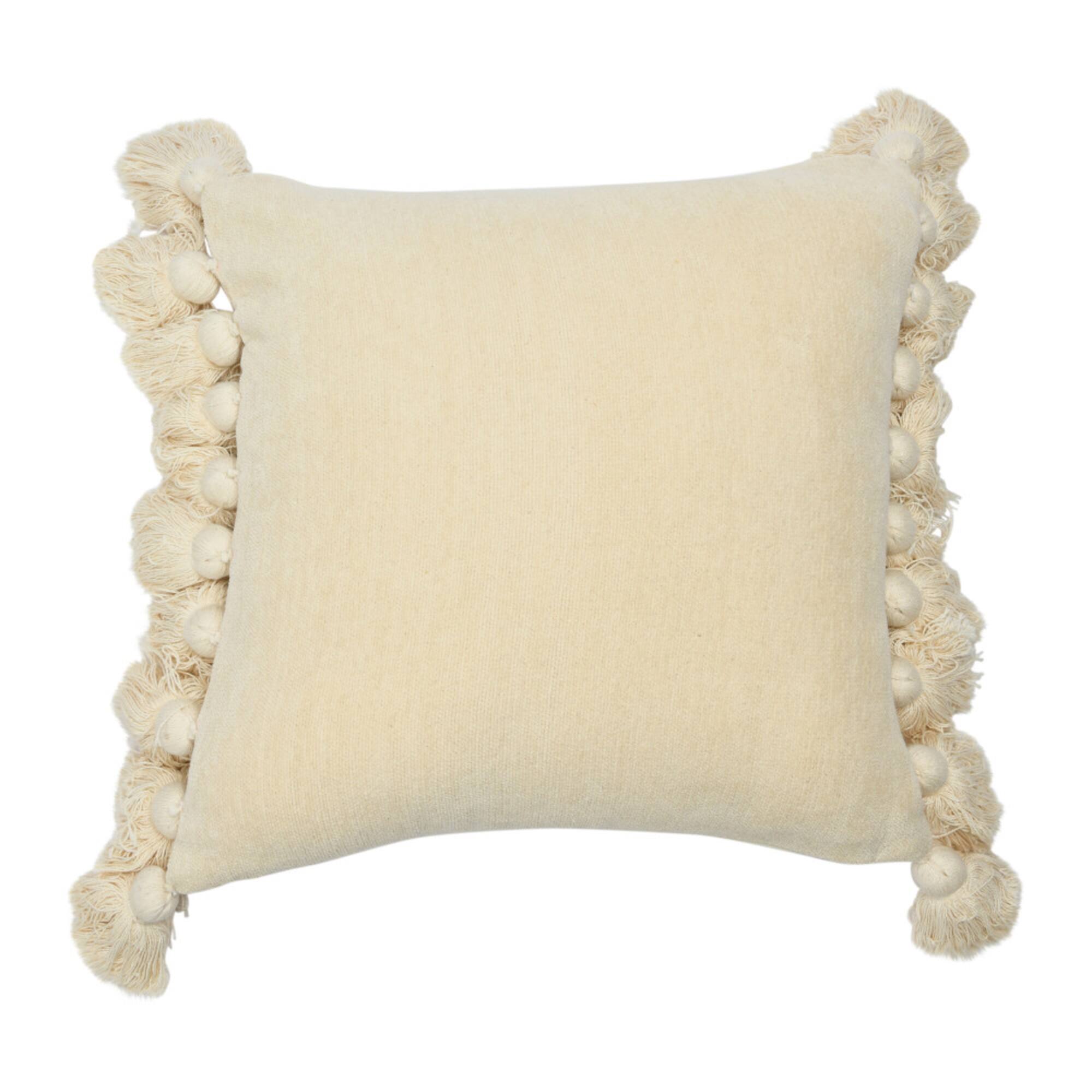 Hello Honey® Chenille Throw Pillow with Tassels